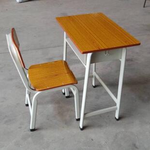 家用学习桌中小学生补习班培训辅导班教室学校单人课桌椅厂家直销