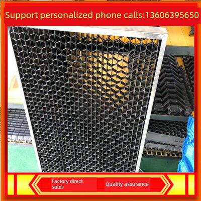 冷却塔填料止水帷幕导风入口窗蜂窝状导流板格栅一美高维集水器