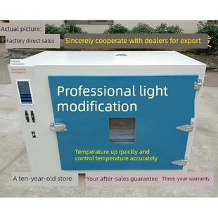 汽车改灯烤箱101A-3智能恒温鼓风干燥箱汽车轮毂亚克力工业加热箱