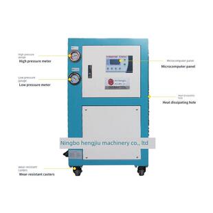 工业风冷式冷水机小型3P5P制冷机组模具注塑机水冷式空气冷却器设