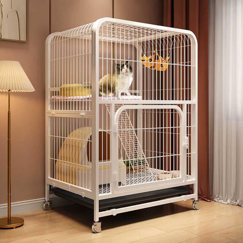 猫笼超大家用笼子室内别墅大自由空间猫咪带厕所一体舍屋宠物房子