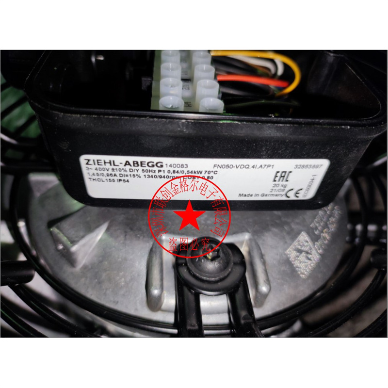 140083 FN050-VDQ.4I.A7P1 FN050-ZIQ.DC.V7P2 400V 德国进口风机