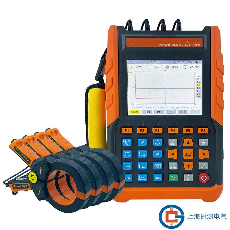 多功能电能质量分析仪谐波检测仪相位伏安表电力参数测试仪