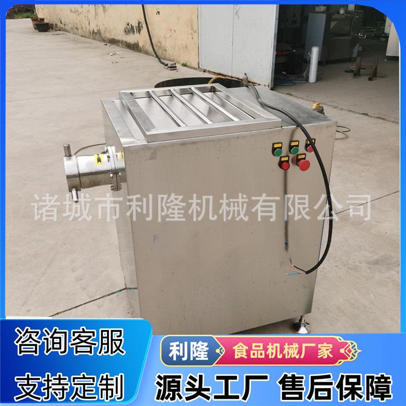 不锈钢绞肉机鲜肉冻肉带骨鸡骨架绞碎机器绞肉馅机