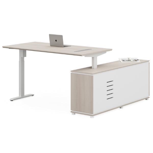 升降桌站立办公桌电动调节高低智能双电机带记忆功能主管电脑桌台