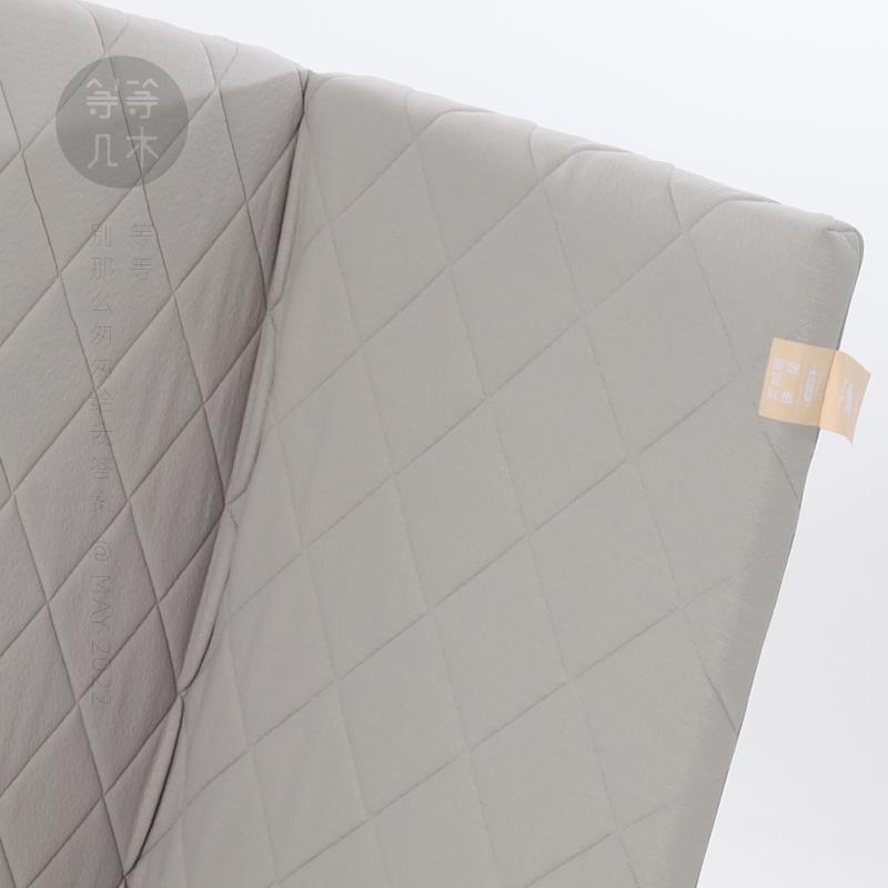 等等几木 芝加哥4D空气纤维折叠儿童床垫透气防螨护脊可拆洗6CM厚