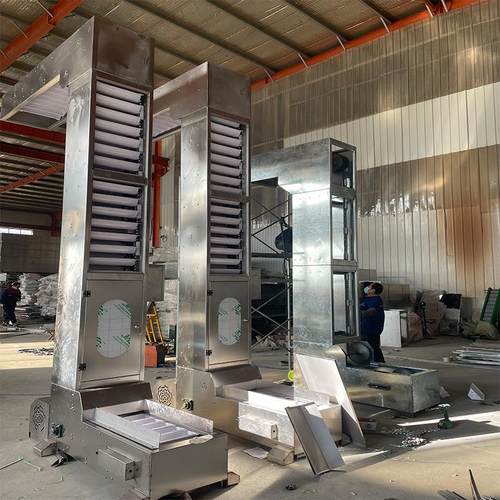 不锈钢提升机粮食颗粒垂直上料机定制C型斗式提升机Z型斗提输送机