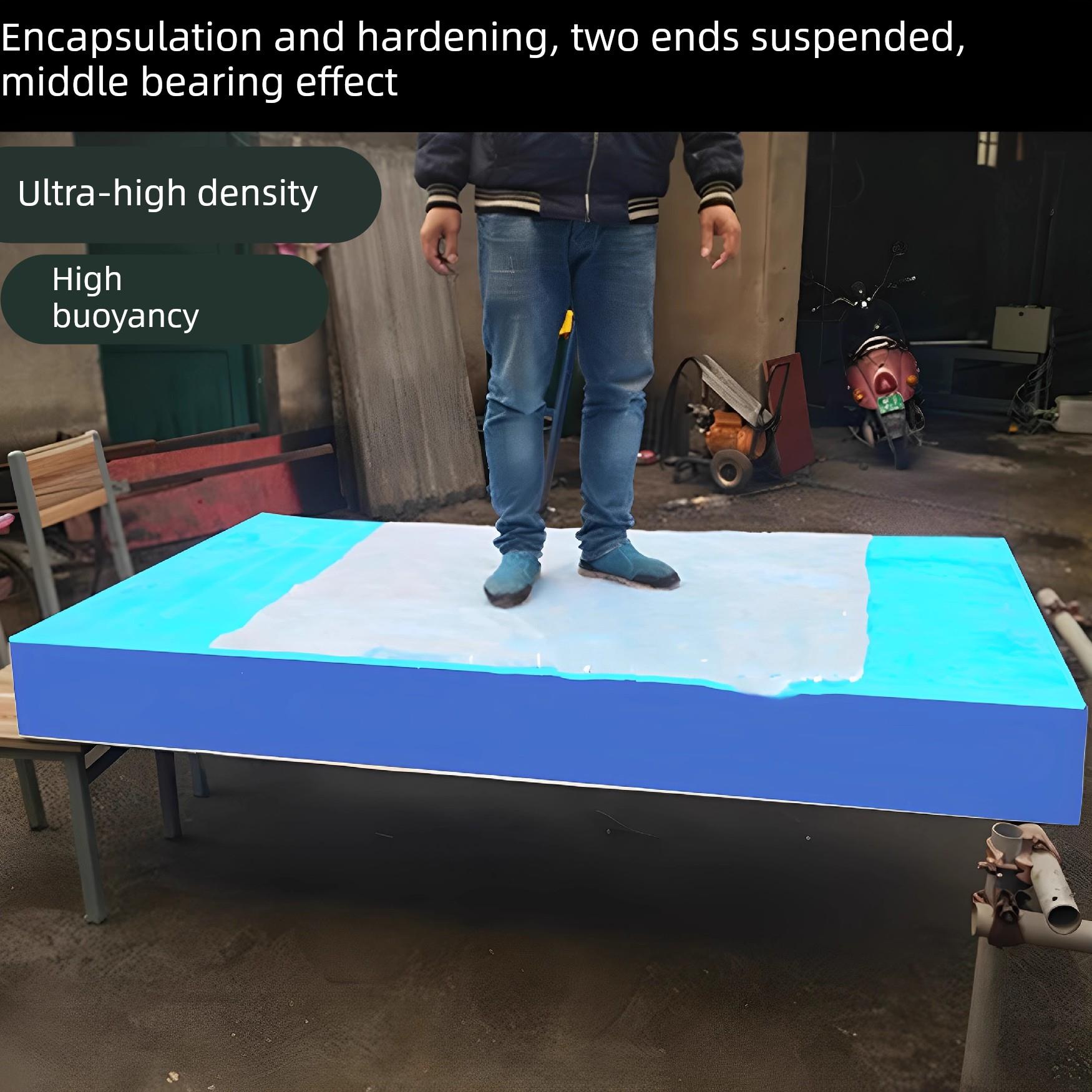 泡沫船水面浮板水面泡沫板平台浮标捕鱼高密度浮力浮船实心新型浮