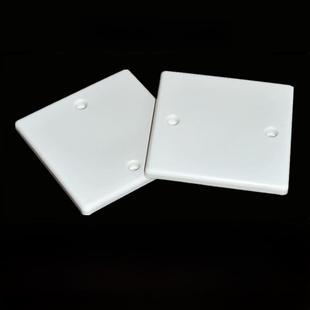 86型线盒盖聚氯乙烯板白板盒保护盖开关插座开盒盖200个