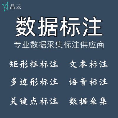 数据标注团队深度学习物体x识别图片拉框图像数据集分类定制