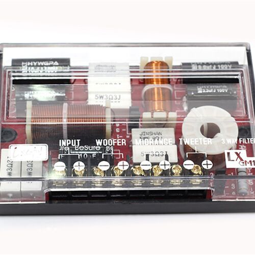 发烧升级款 全靓声电容车载汽车音响高中低三分频车用喇叭分频器