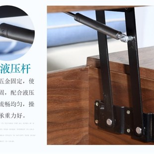 液压缓冲茶几升降器餐桌两用升降折叠支架多功能家具五金配件升高