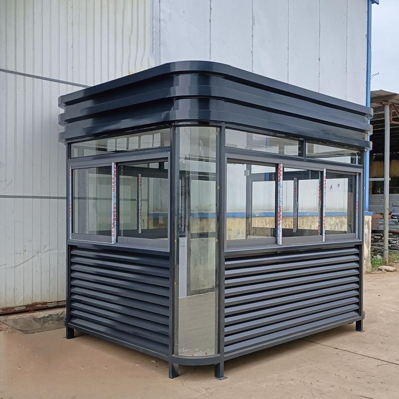 岗亭生产厂家保安停门卫亭景区户外成品收费岗亭钢结构门岗值班室