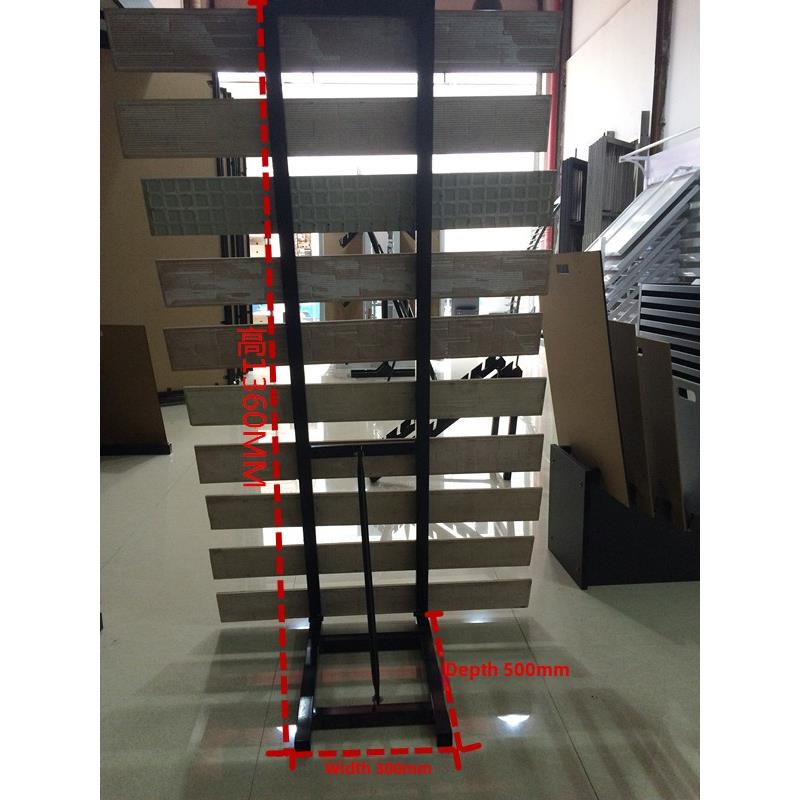 石膏线样板展架木地板石材线条墙砖陈列架地脚线边角线样品展示架