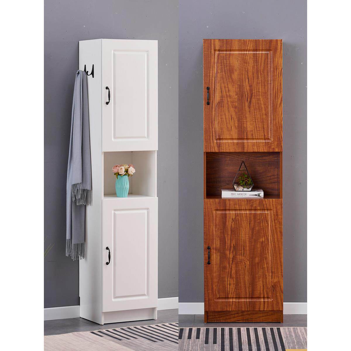 入口鞋柜，家庭入口厅柜，小户型窄柜，高度一体立式多功能收纳柜