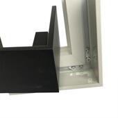 Led显示屏e易结构免焊接铝型材结构室内全彩超薄无边框箱体支架