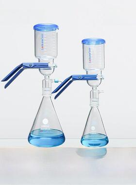 实验室大容量玻璃砂芯过滤装置1000 2000 5000ml真空过滤膜提取过