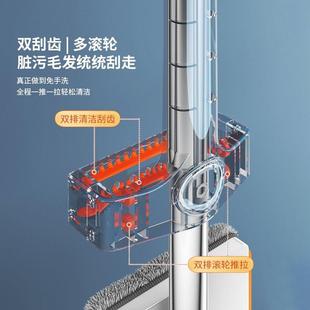 免手洗平板拖把家用一拖净懒人拖布拖地墩布加大加厚桶干湿吸水