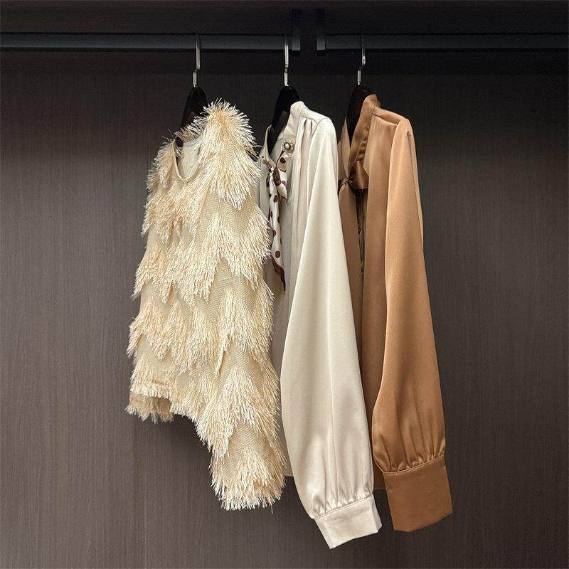 轻奢样板间装饰摆饰衣柜饰品展厅陈列服装道具衣帽间软装衣服衬衫