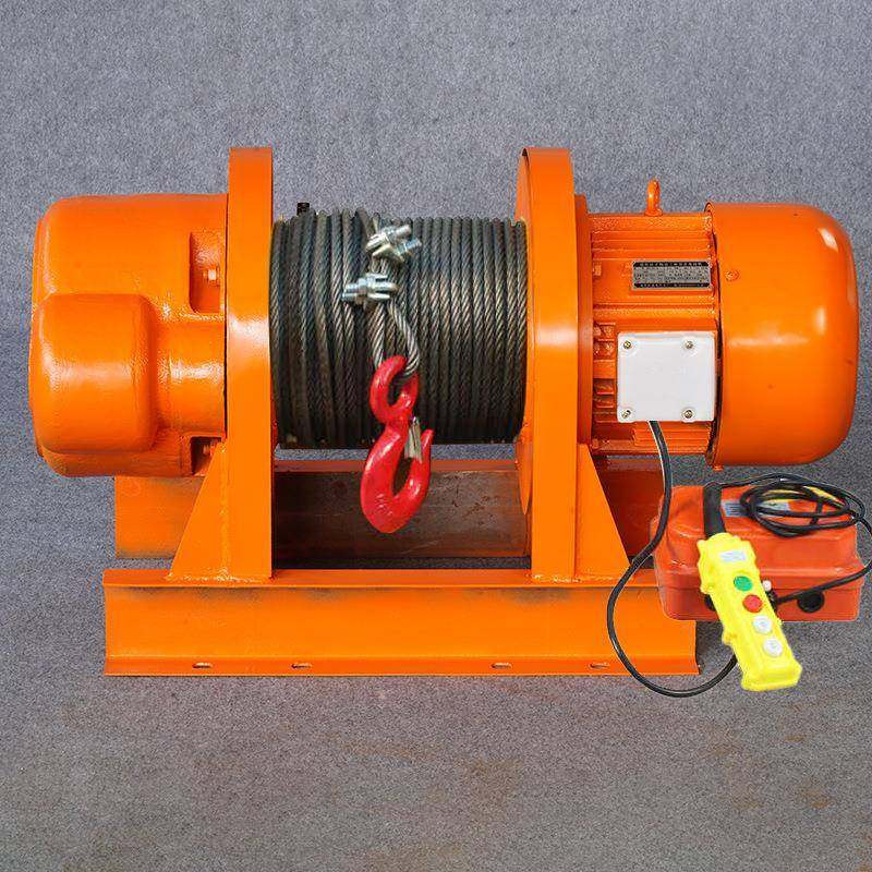 加工定制电动卷扬机80v2吨吨5吨10配件大全钢丝绳吊机提升机1吨