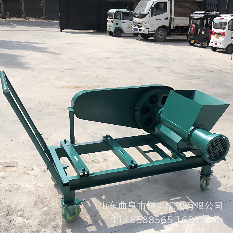 大型冻肉绞肉机动物饲料碎骨机商用多功能可绞骨头设备实体生产厂