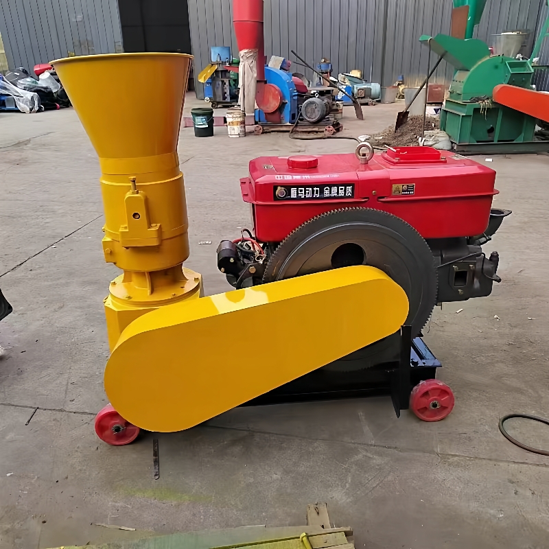 小型家禽养殖颗粒饲料机猪鸡鸭鹅颗粒饲料机膨润土猫砂颗粒机