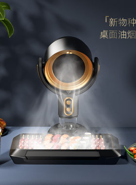 桌面吸油烟机负离子杀菌除味迷你