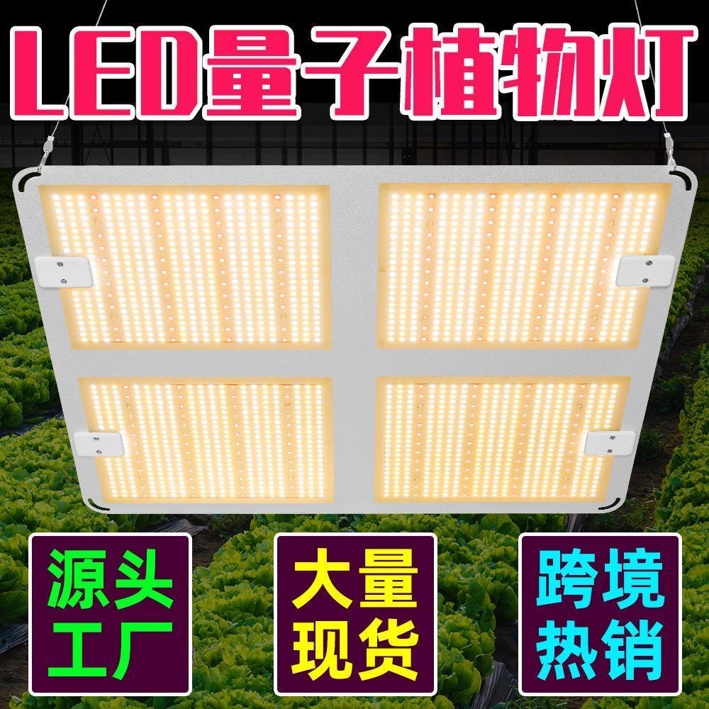 LED植物生长灯全光谱大功率量子版植物灯室内方形大棚蔬菜种植灯