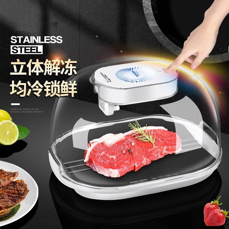 德式快速解冻神器家用食物恒温快速雾化解冻器牛排冻肉解冻板商用