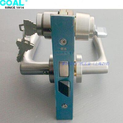 日本GOAL LX-5NU11S防火门锁AS.LX通用型不锈钢分体式进口把手锁