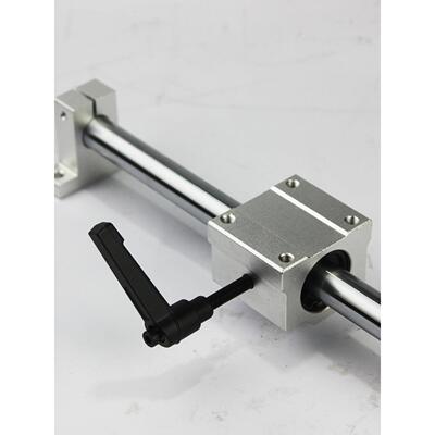 带锁定定位的直线轴承固定滑块导轨Scs12 16 20 25 30滑块光轴盒