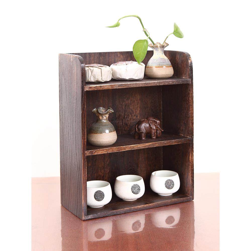 烧桐木实木茶杯架子多宝阁置物架收纳柜茶壶博古架茶具配件可壁挂,餐饮具,茶道/零配,淘宝优惠券,粉丝福利购,淘宝优惠卷