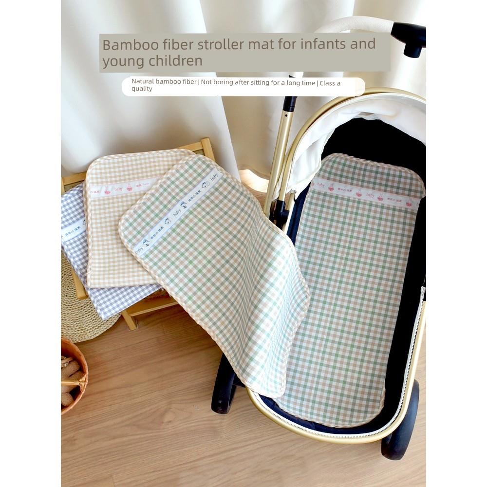 十月水晶婴儿婴儿车垫婴儿车座椅竹纤维夏季冷却垫儿童安全座椅