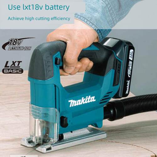 Makita Djv186 Jigsaw可充电18V锂电池木工切割机无刷手锯大功率