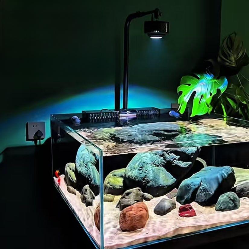 KASSRAY卡瑟锐鱼缸灯水草原生灯led全光谱灯架造景射灯曾艳爆藻灯