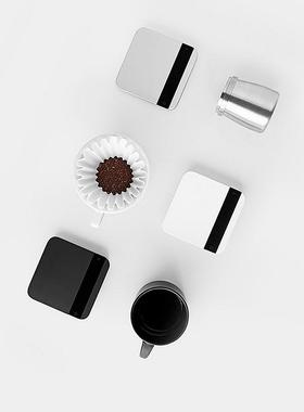 mischief恶作剧lunar咖啡超薄电子秤智能自动清零计时浓缩称金属