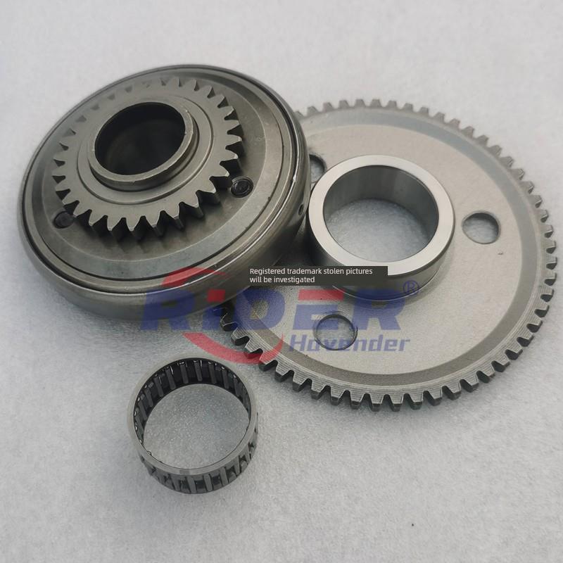 适用标致姜戈超越离合器QP150T-2C摩托 SF3 Django SF4 启动盘