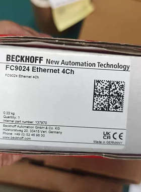 议价德国BECKHOFF倍福FC9024以太网型号FC902