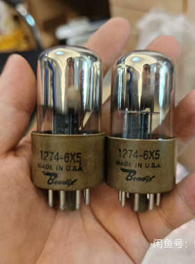 白头翁 bendix 6x5电子管  NOS 三云母议价