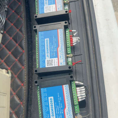 议价JY-DAM0808D串口485开关量采集继电器板IO控制模