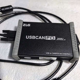 周立功USBCANFD-200U，支持2路CAN和canfd议价