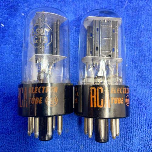 美国RCA 6SN7GTB/5692/6N8P吊丝电子管一对议价