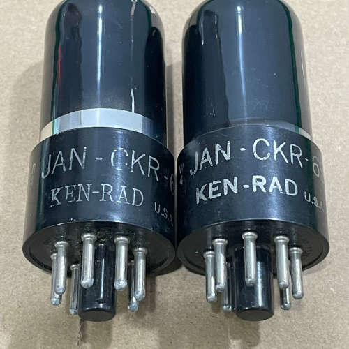 @美国 KEN-RAD 6SN7GT/VT231 电子管一对议价