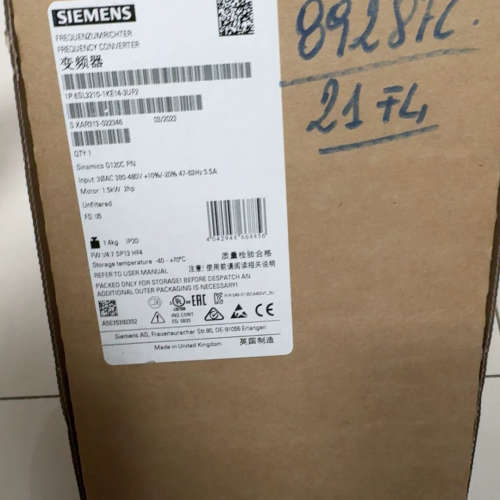 议价6SL3120-1KE14-3UF2未拆封2023.03