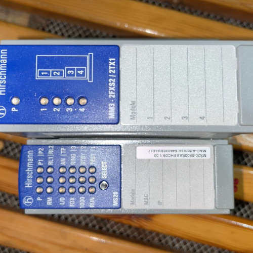 议价赫斯曼工业交换机MM3-2FXS2/2TX1，MS20拆