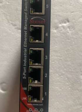 议价美国红狮Sixnet 西斯耐特 SLX-5MS-1 5端口工