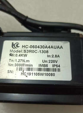 华成伺服电机HC-060430A4AUAA，议价