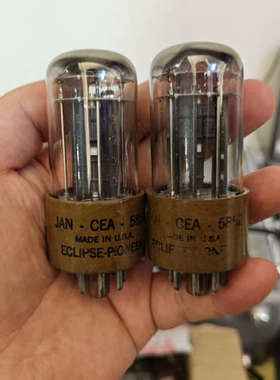 美国bendix 5852/6x5gt电子管  三云母 四方议价