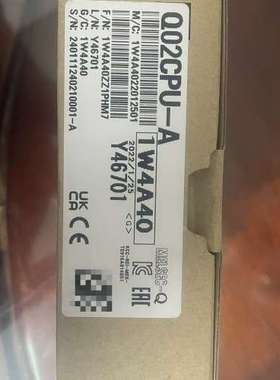 议价模块Q02CPU-A，实物如下图所示，正品，