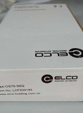 议价ELCO宜科OS70-S6Q工业自动化传感器，型号LCF03